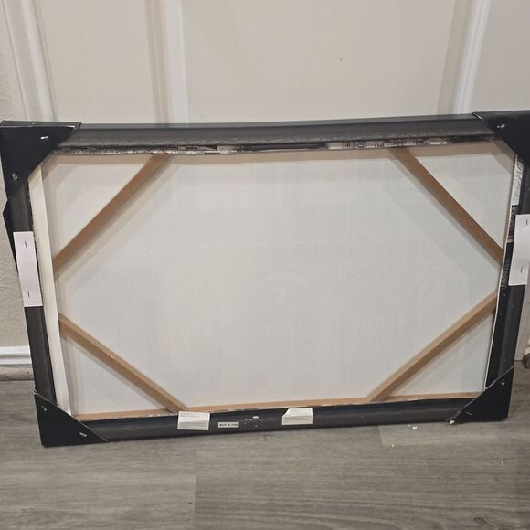 Glossista Louis Vuitton Monochrome Storefront Vinyl Canvas Framed Wall Decor - Picture 7 of 7